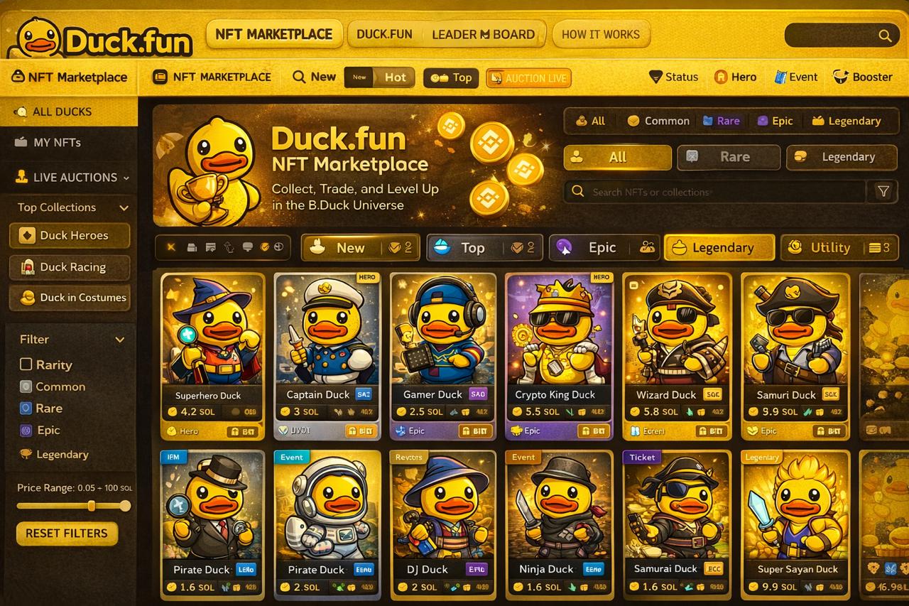 B.Duck Digital NFT Marketplace